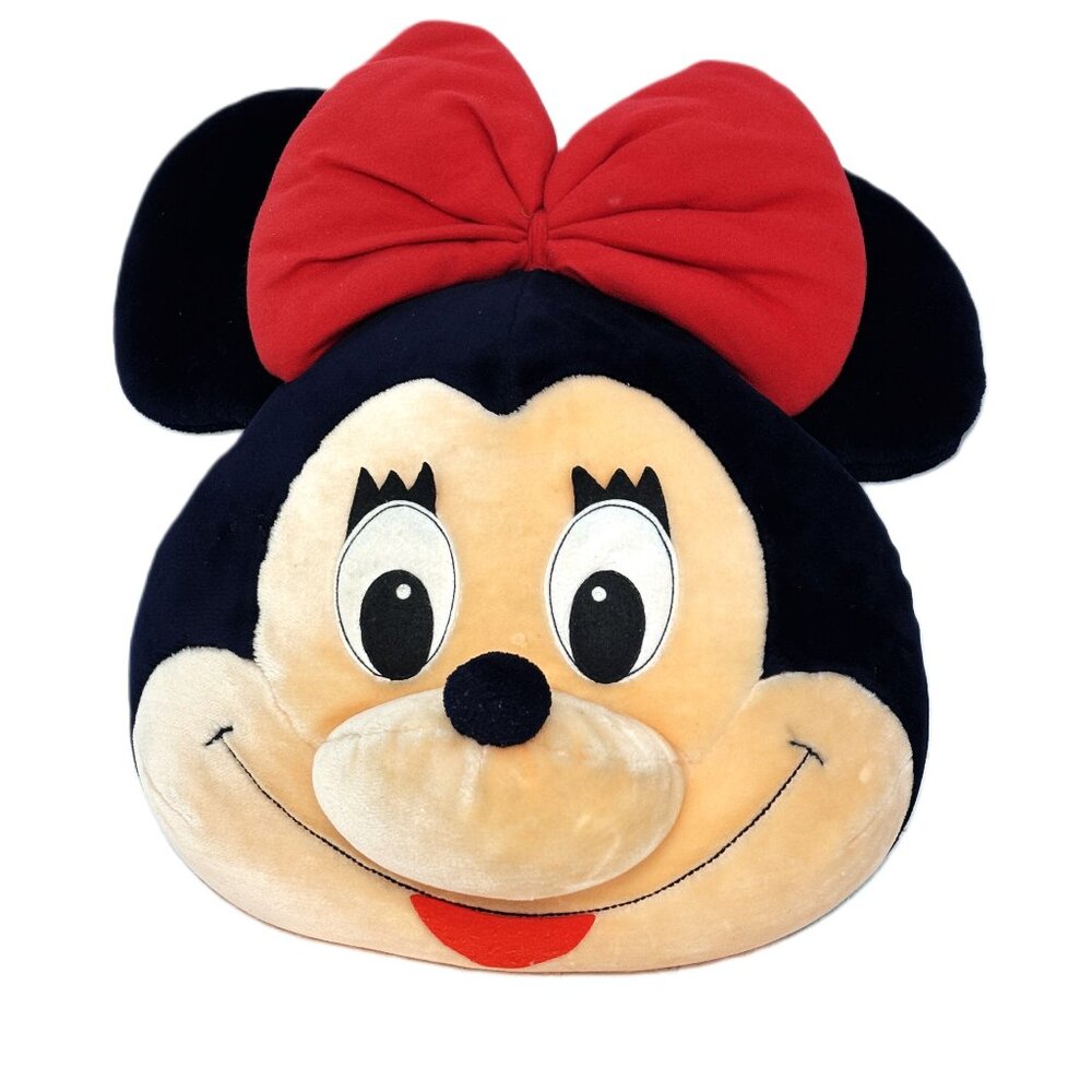 Mickey or Minnie Look A Like Mouse Head Plush Pillow